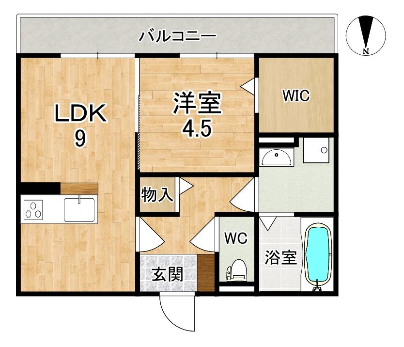 ラヴィベールの間取り