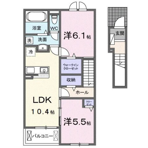 グランディールの間取り