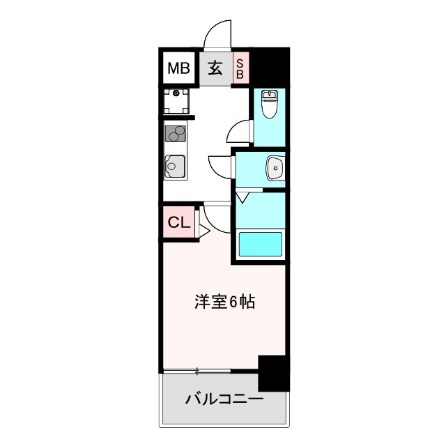 グランパシフィック長橋の間取り