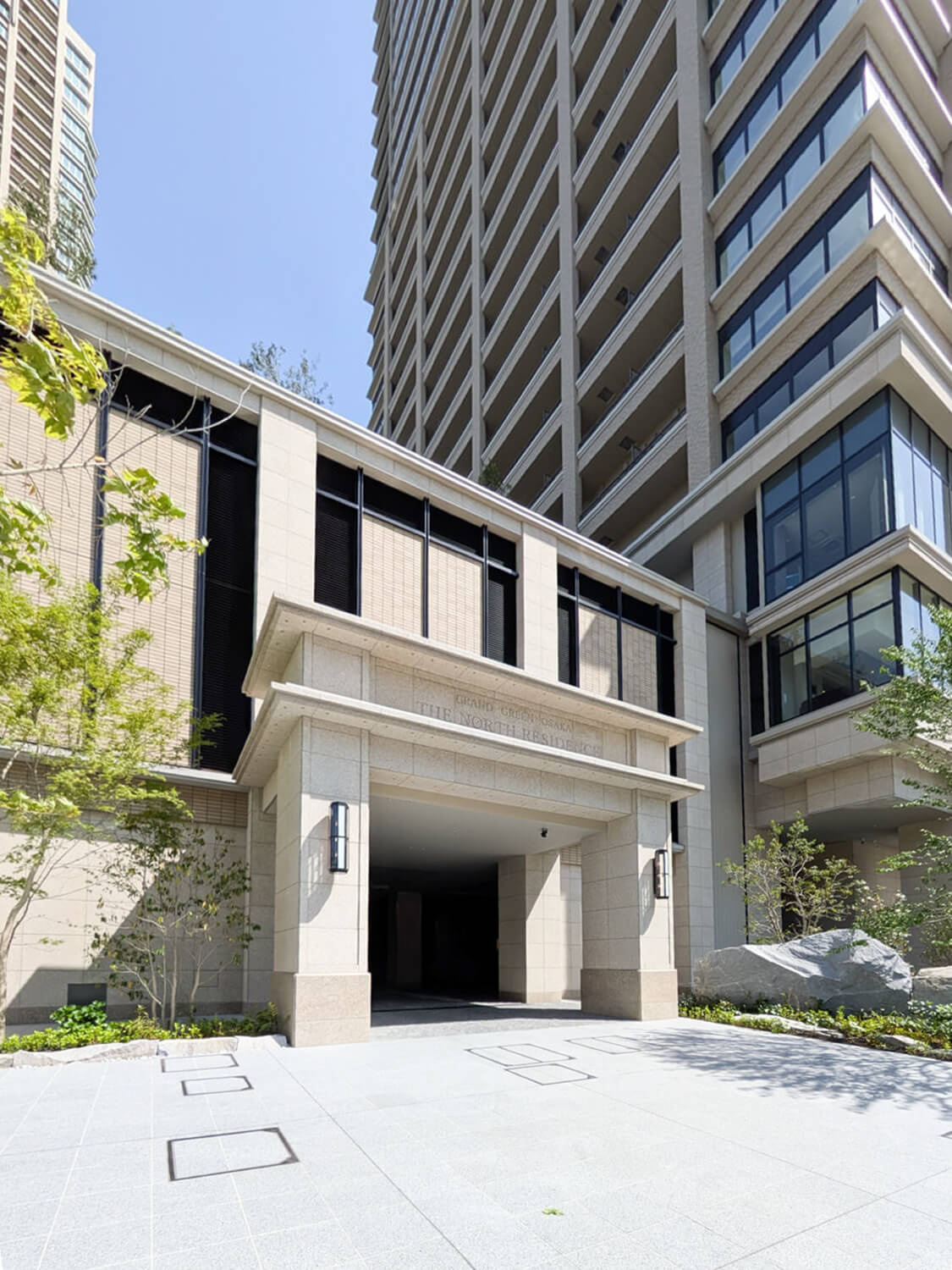 グラングリーン大阪 THE NORTH RESIDENCEの駐車場