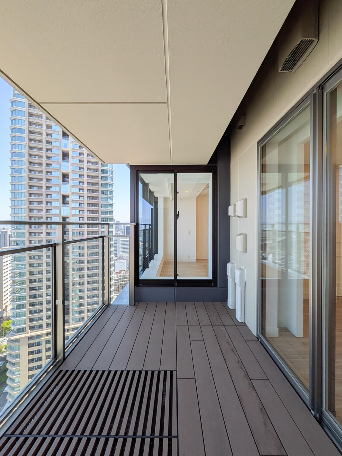 グラングリーン大阪 THE NORTH RESIDENCEのバルコニー