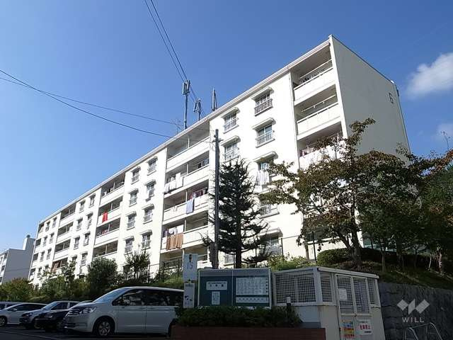 渦ヶ森コーポ7号館の外観|おしゃれな外観です