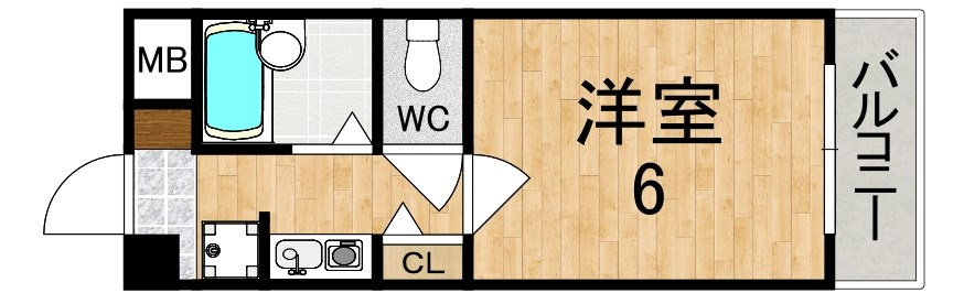 ラポールⅢの間取り