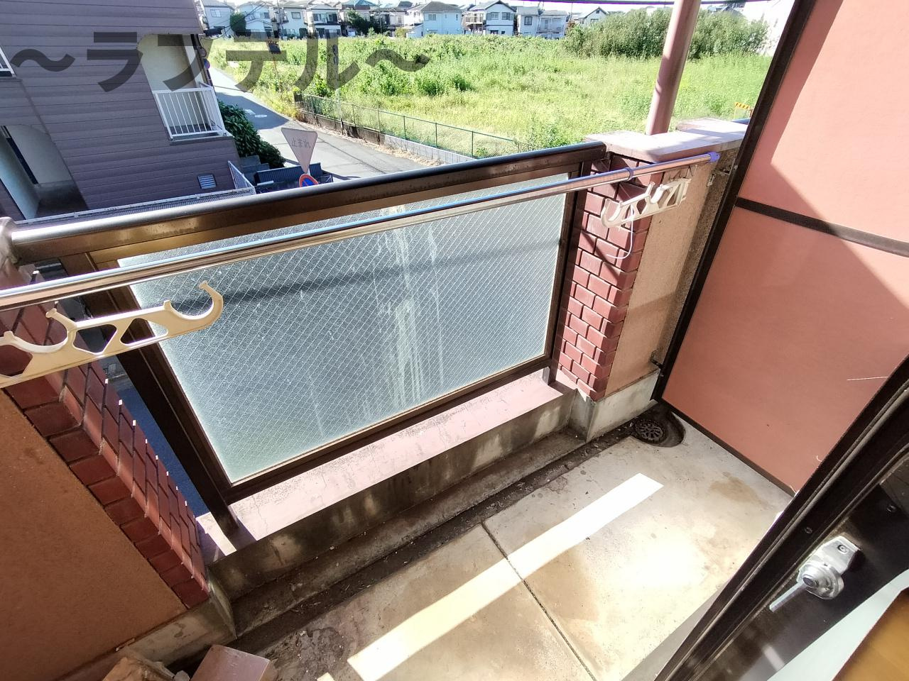 所沢市小手指町２丁目の賃貸マンションのバルコニー