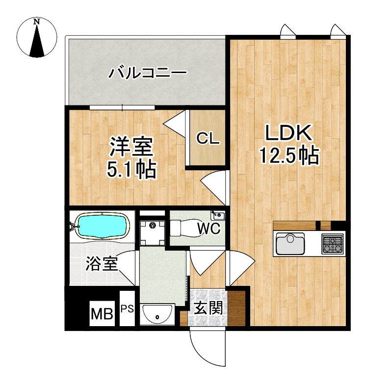ラヴィーナ奈良の間取り