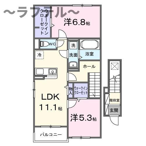 ブリーズガーデンの間取り
