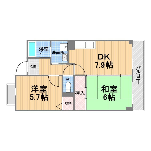 シャルマンの間取り