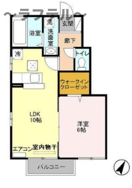 サンモール北入曽 Cの間取り