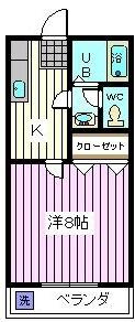 カオルハイツ1の間取り
