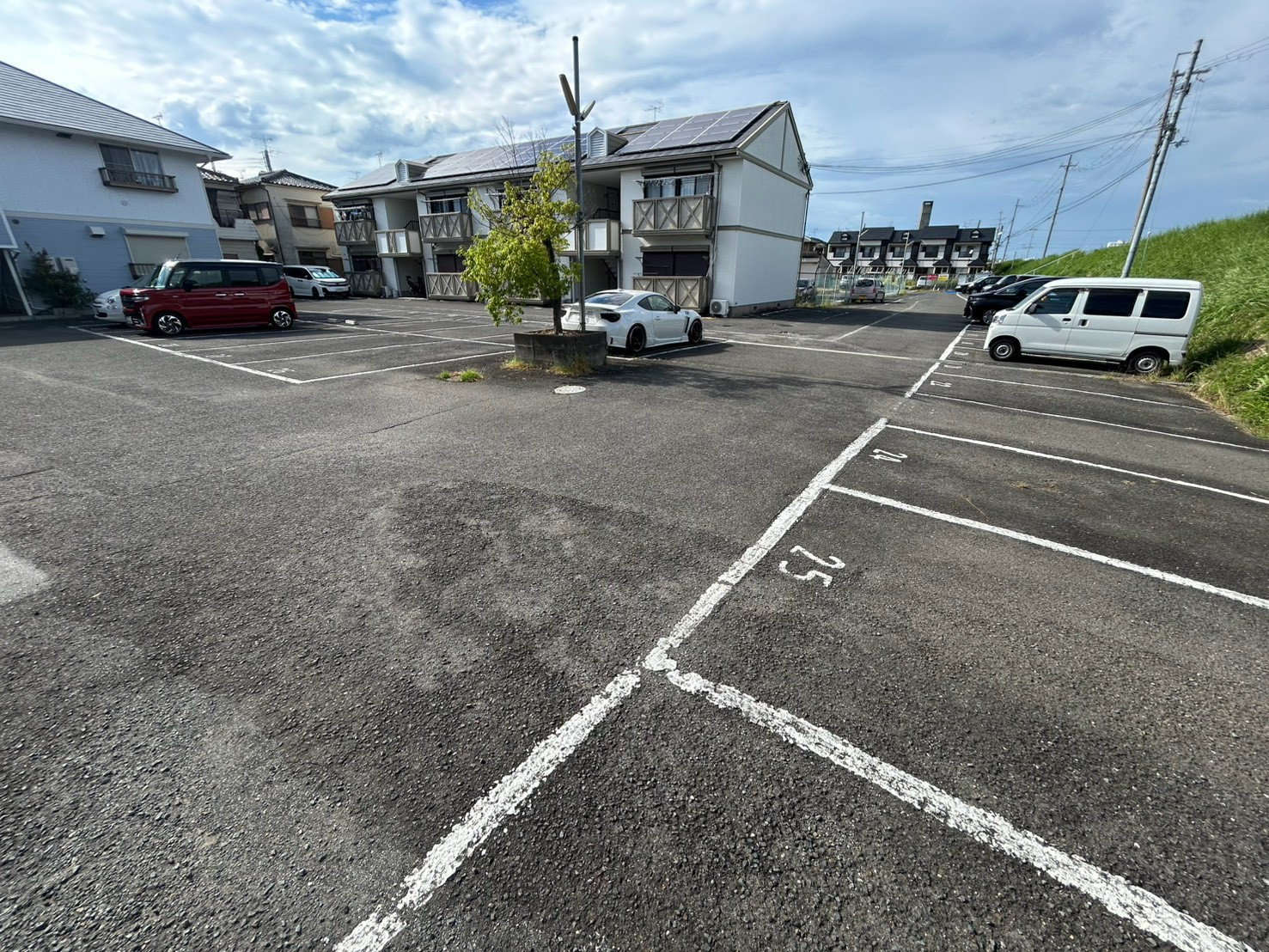 フレグランス谷口の駐車場