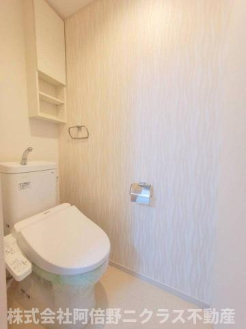アセーボフロールのトイレ|内装は別部屋の参考写真です。