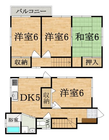 さくらの間取り
