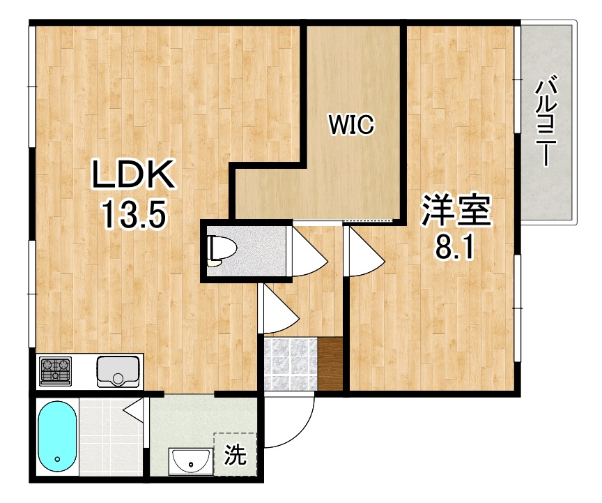 アスティオン雅の間取り