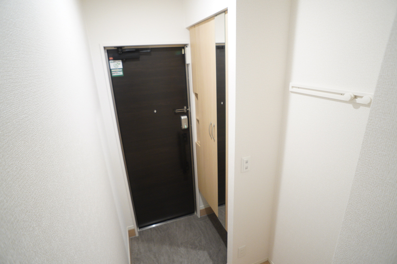 リビエール信貴の玄関