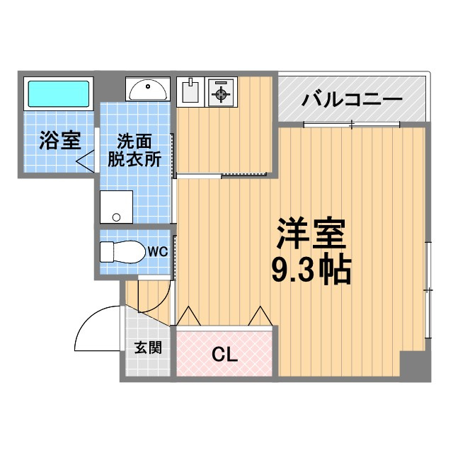 レジスコート甲子園口の間取り