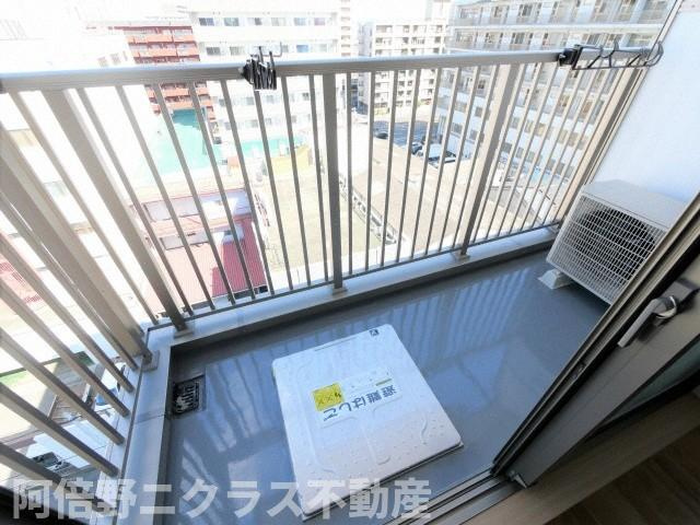 RB桑津のバルコニー|内装は別部屋の参考写真です。