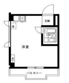 スパックス南浦和の間取り