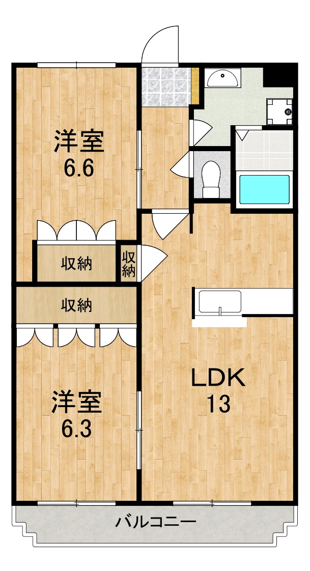 ボンボニエールの間取り
