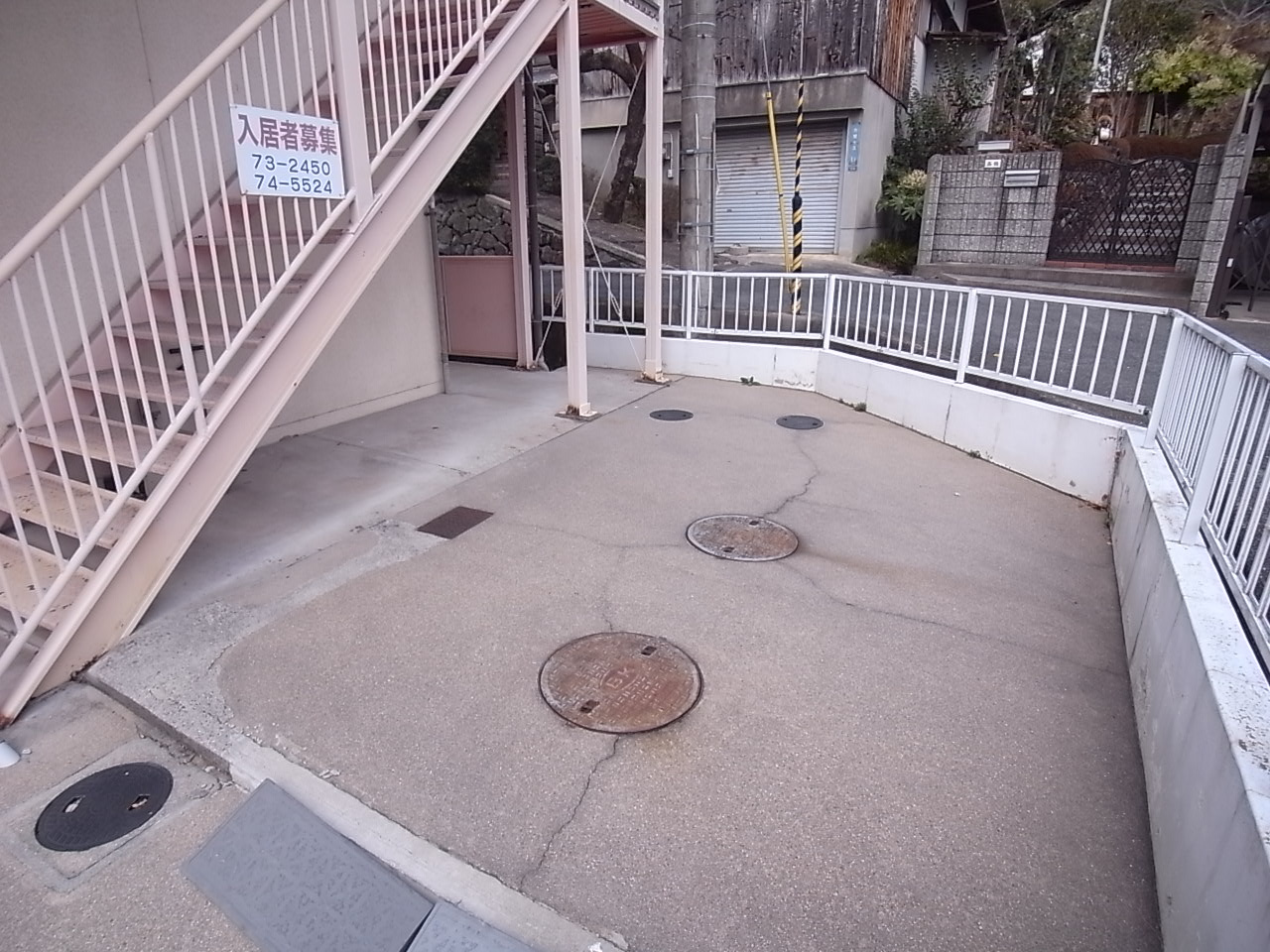 プティットメゾンの駐車場