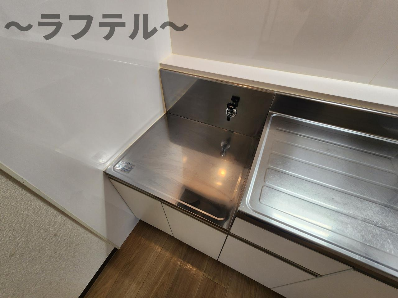 グランカーサA棟のキッチン