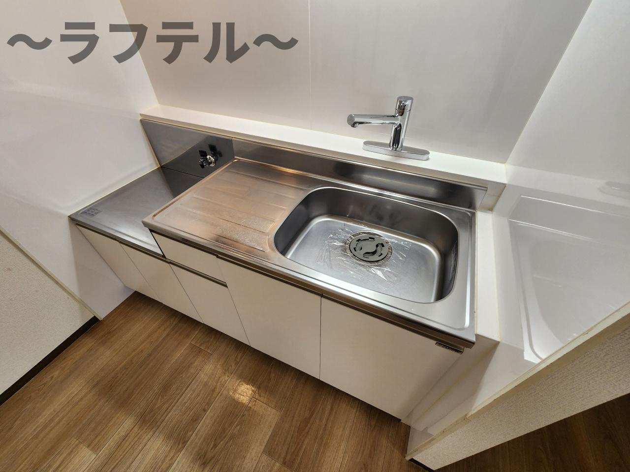 グランカーサA棟のキッチン