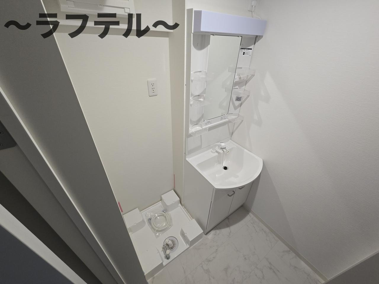 KEIAI RESIDENCE 小手指Ⅱの独立洗面台|同メーカー施工　別部屋イメージ写真