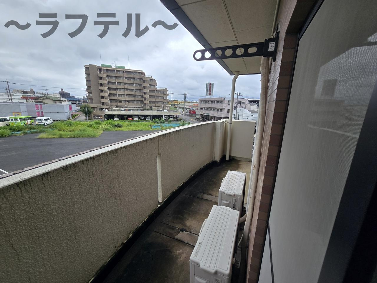 グランドールヤマトのバルコニー