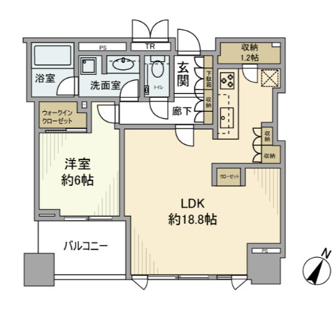 シティタワー有明の間取り