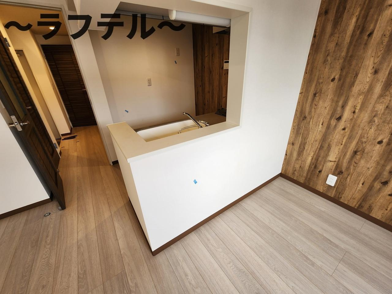 所沢市東町のアパートのキッチン