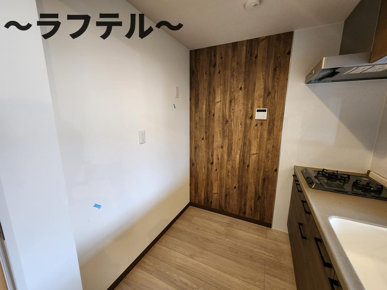 所沢市東町のアパートのキッチン