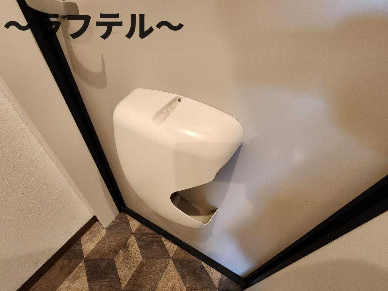 所沢市東町のアパートの玄関