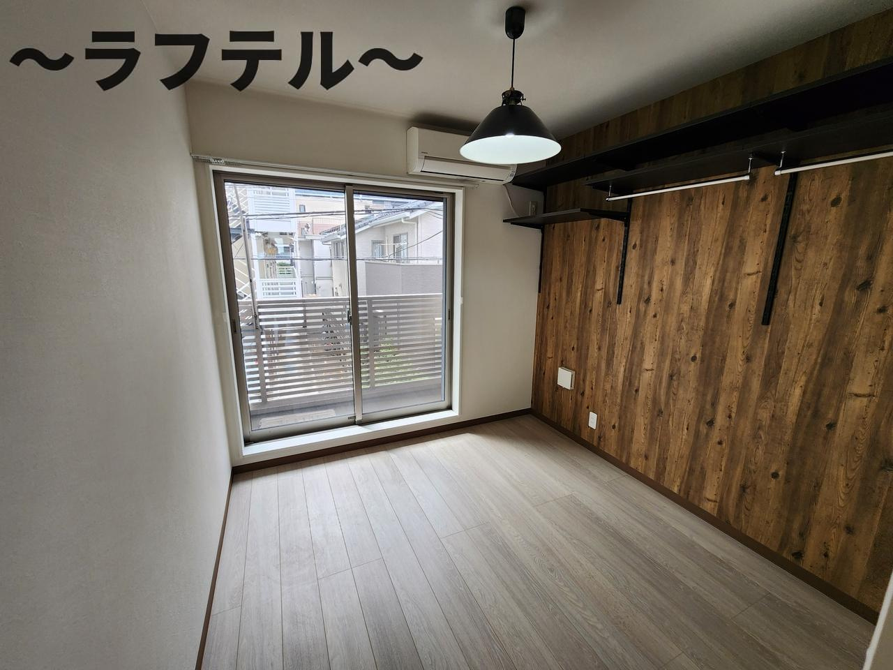 所沢市東町のアパートの洋室