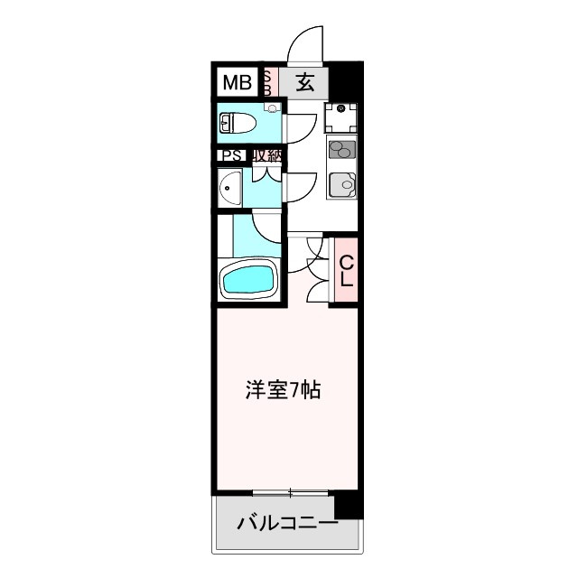 ザ・パークハビオ阿倍野昭和町の間取り
