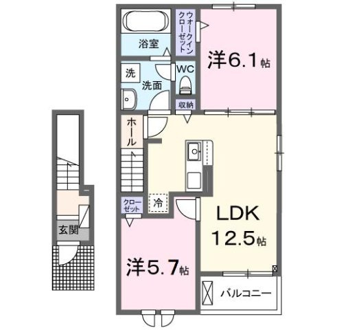 エミールの間取り