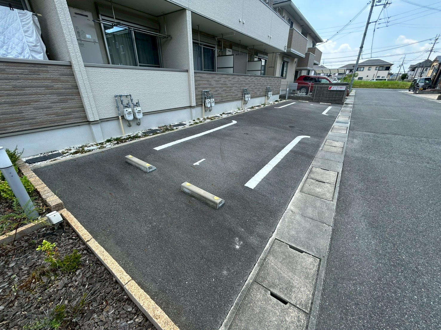 ミニョンフルールの駐車場