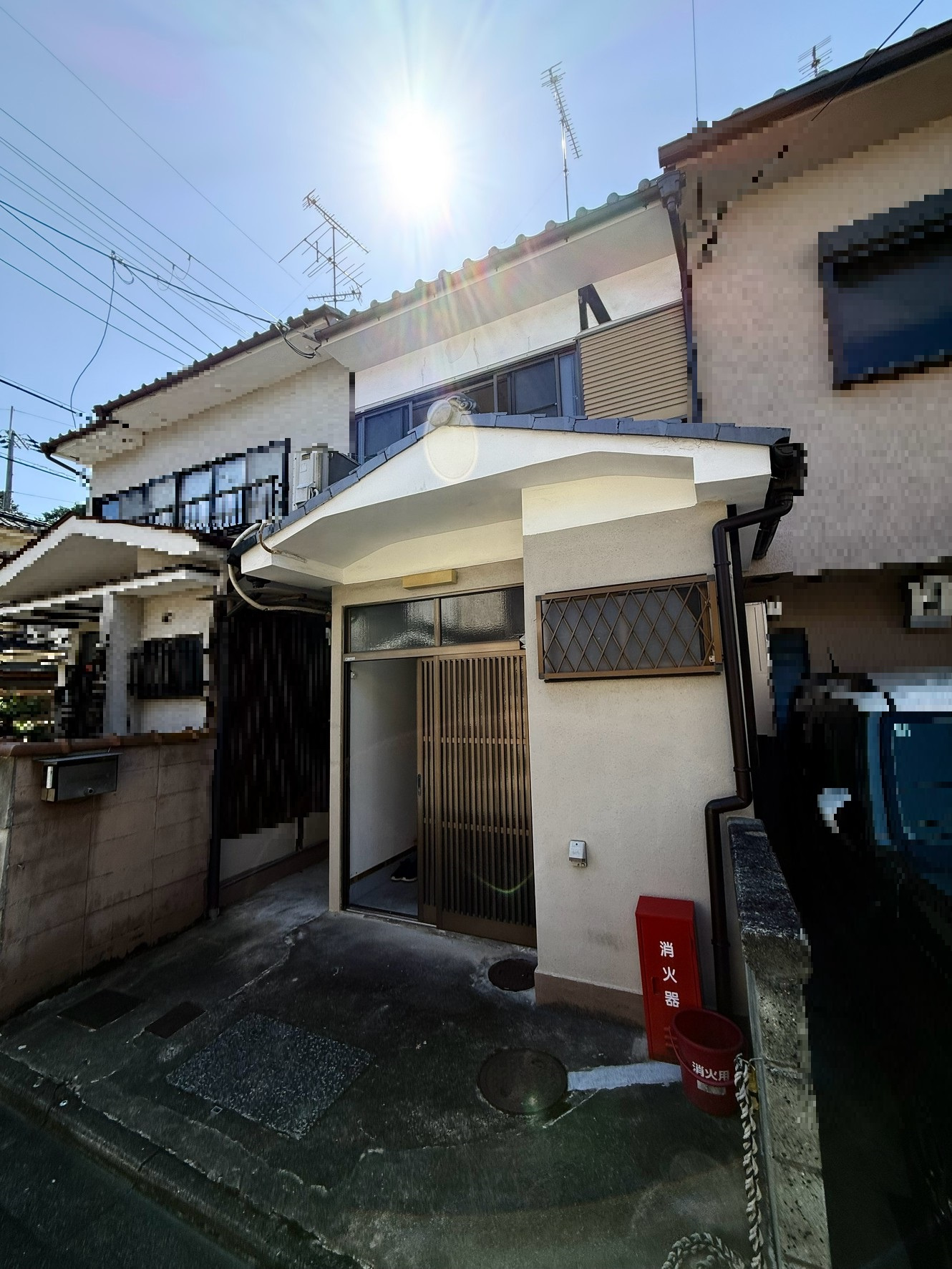 花園段ノ岡町貸家の外観