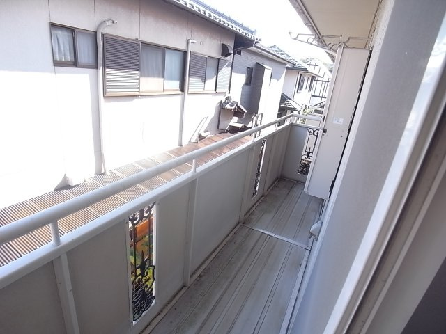 La Lumiere田原台のバルコニー