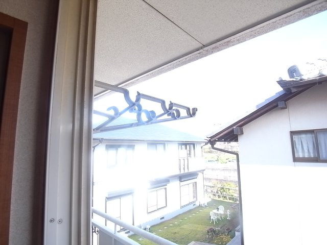 La Lumiere田原台のバルコニー