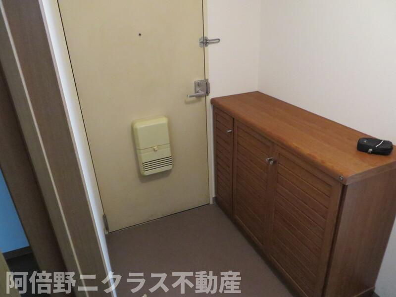 ルプリーズ天王寺 の玄関