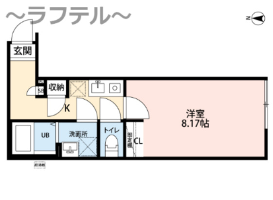 レジダリア西所沢の間取り