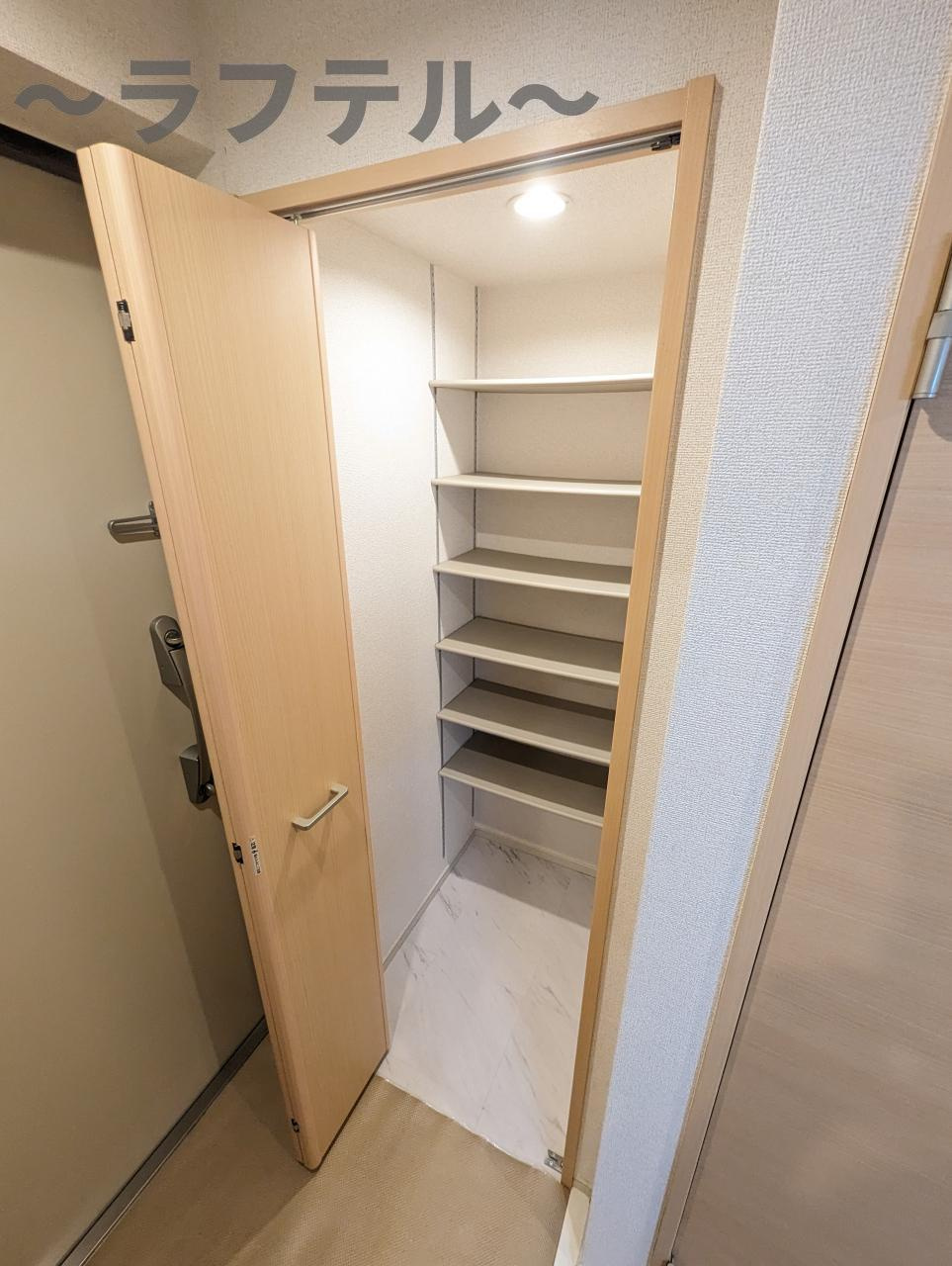 ラフレシール新所沢の収納|別号室イメージ