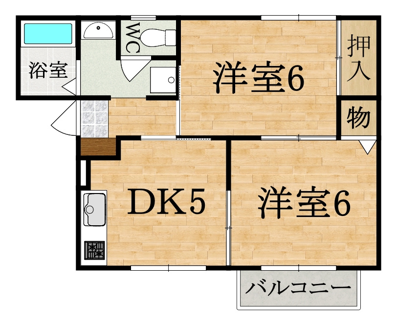 フォレストヒルズの間取り