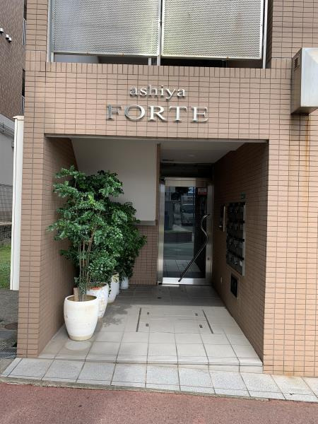 ＦＯＲＴＥ　ＡＳＨＩＹＡのエントランス|ゆとりのあるエントランスです