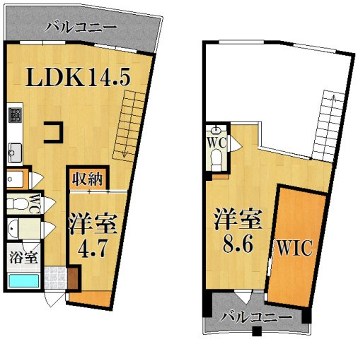 欅邸の間取り