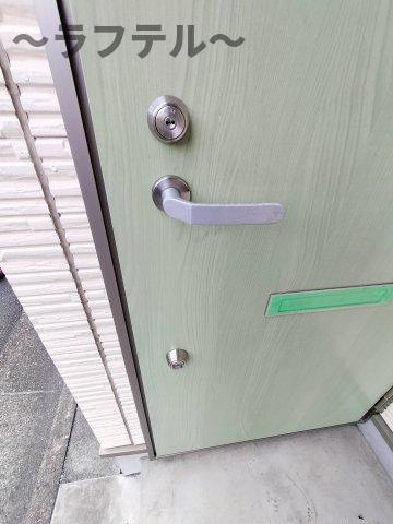 所沢市西新井町のアパートのセキュリティ