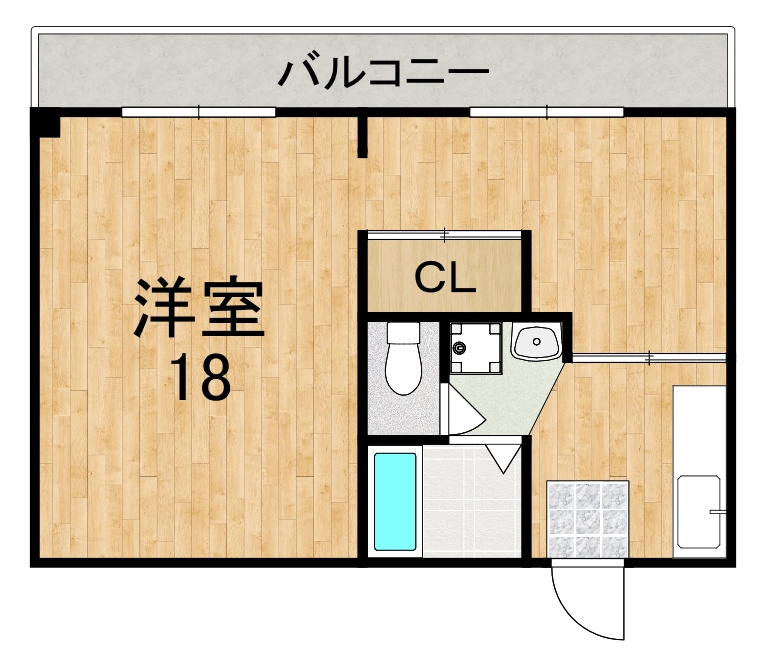 メゾン大和　Ⅲの間取り