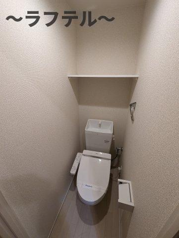 クレイノレインボー上竹Ⅲのトイレ