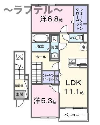 ブリーズガーデンの間取り