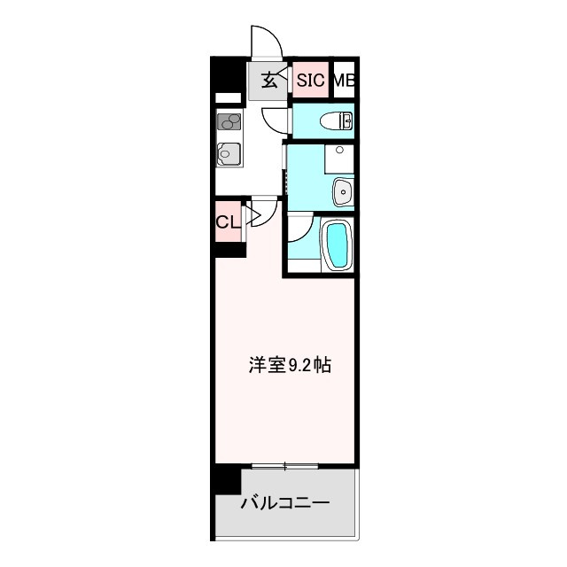 セイワパレス美章園駅前の間取り