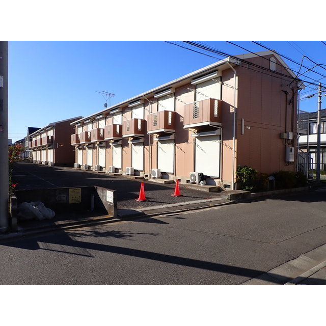 ジュネス狭山2号館の外観|落ち着いた雰囲気の外観です
